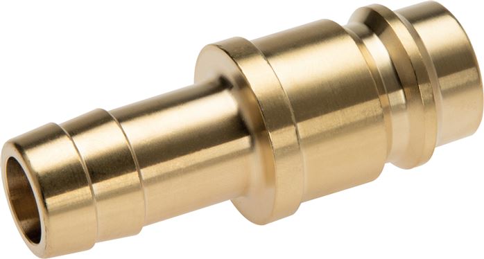 Exemplary representation: Coupling plug with grommet, brass